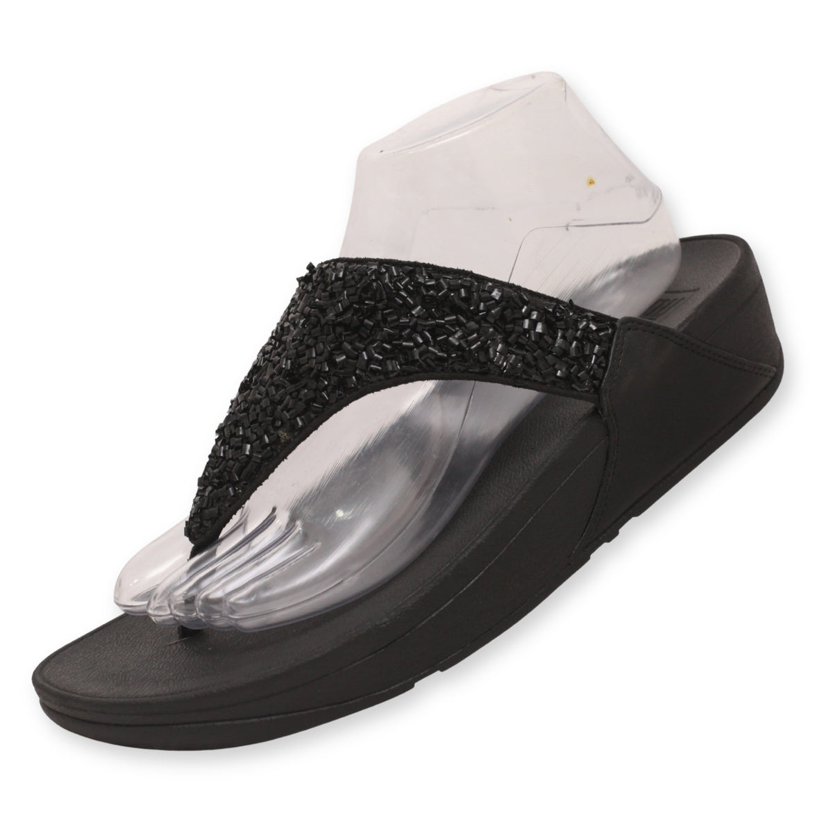 FitFlop Lulu Shimmerfoil Toe-Post sandal
