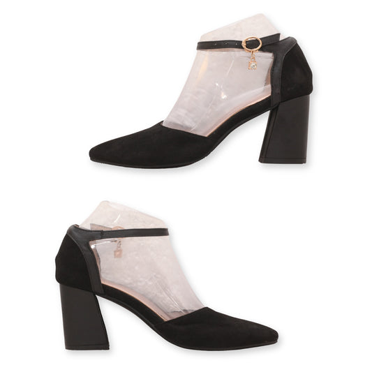 Ankle Strap Block Heel Sandal