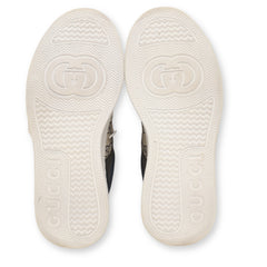 Gucci Blue GG Canvas Leather