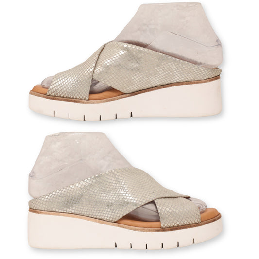 Croso Como Cross-Strap Sandal