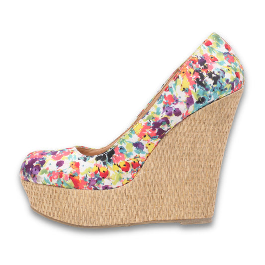 "Brash" High Wedge heels Pumps