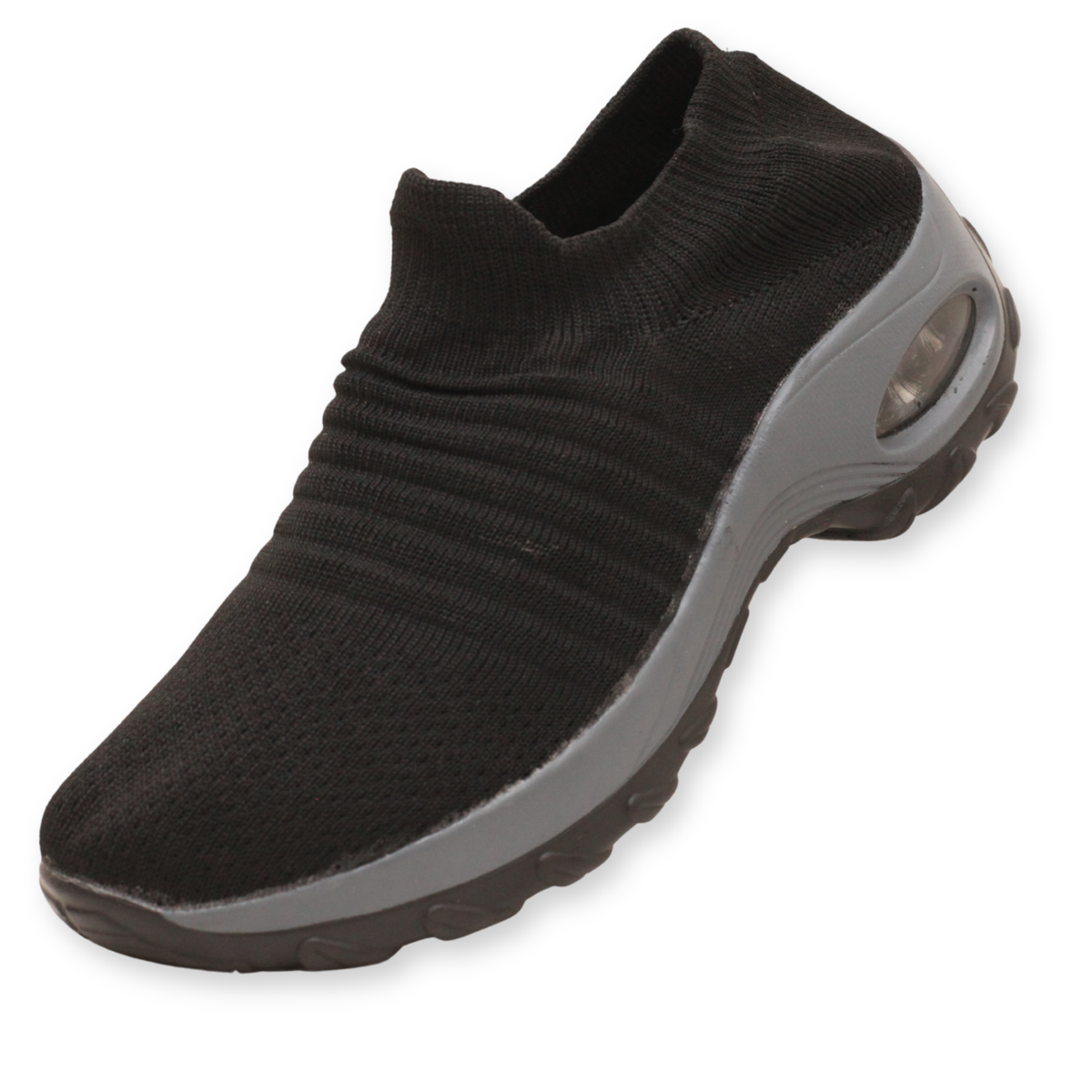 Breathable Knit Women's Slip-On Sneakers