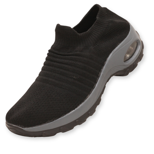 Breathable Knit Women's Slip-On Sneakers
