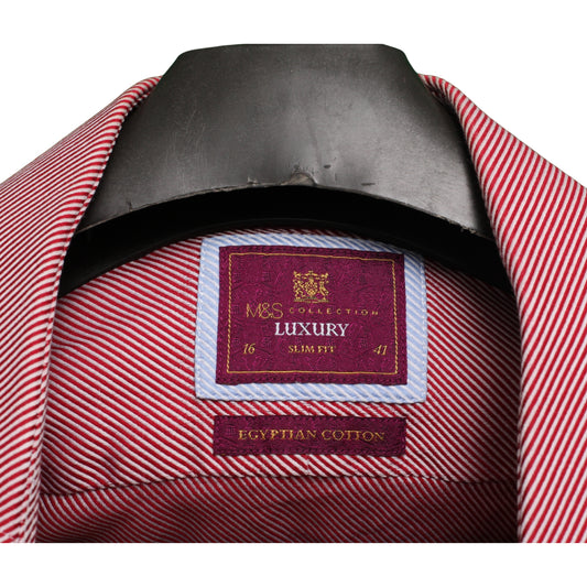 M&S Luxury Slim Fit Formal Shirt