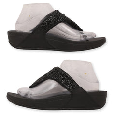 FitFlop Lulu Shimmerfoil Toe-Post sandal
