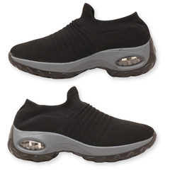 Breathable Knit Women's Slip-On Sneakers