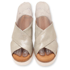 Croso Como Cross-Strap Sandal