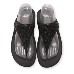 FitFlop Lulu Shimmerfoil Toe-Post sandal