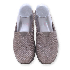 Textured Fabric Shoes By "Bobs"
