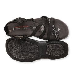 Skechers Memory Foam Strappy Sandals