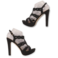De Blossom Collection Rhinestones Gladiator Heels