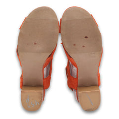 Qupid Lace-Up Sandal