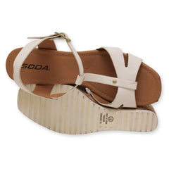 Soda Women Wedge Sandal