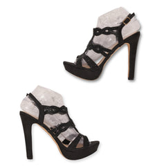 De Blossom Collection Rhinestones Gladiator Heels