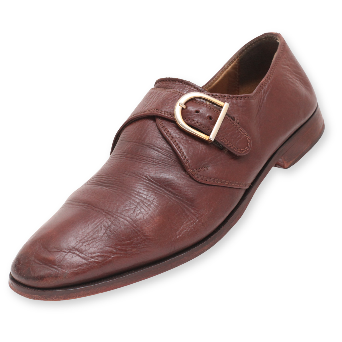 BALLY Men's Single Monk Strap Shoes