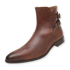 Leonardo Principi Double-Buckle Strap Boots