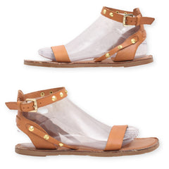 Crown Ankle Strap Flats