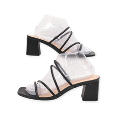 Trendy Straps Heels By "a new day"