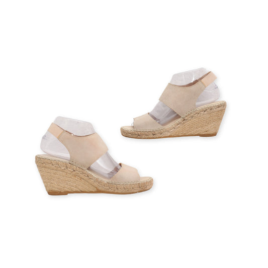 "Andre Assous" Ankle Strap Wedges