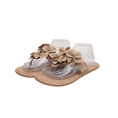 "B.O.C" Flower T Strap Flats