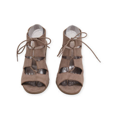 "Time And Tru" Gladiator Booties Heels