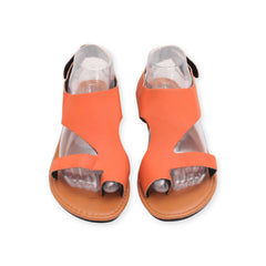 Stylish Leather Slid Flats