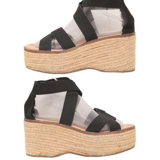 Justfab Wedge woven Rope Platform Sandals