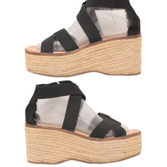 Justfab Wedge woven Rope Platform Sandals