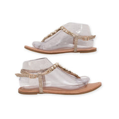 "Top Moda" T Strap Flats