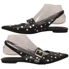 No Boundaries Studded Slingback Shoes
