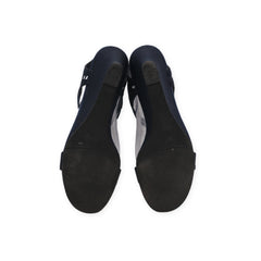 "New York" T Strap Wedges