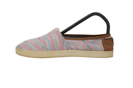 Striped Fabric Shoes By "Tom's"