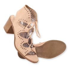 MOSSIMO SUPPLY CO LaceUp Gladiator Block Heels