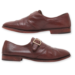 BALLY Men's Single Monk Strap Shoes