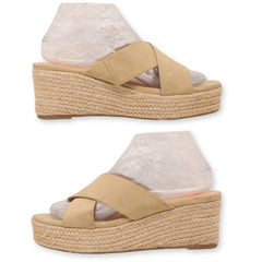 Pizz Annu Criss Cross Wedge Sandals