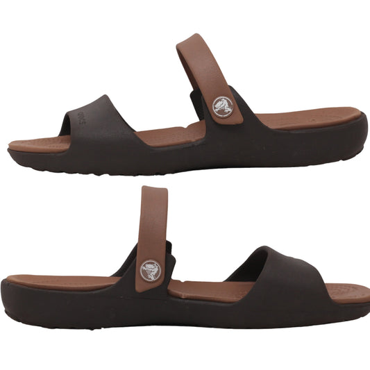 Crocs Cleo Two Strap Round Toe Sandals