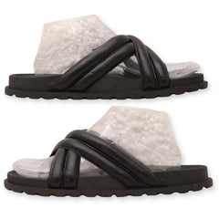 Sole Mat Women Cross Strap Slipper