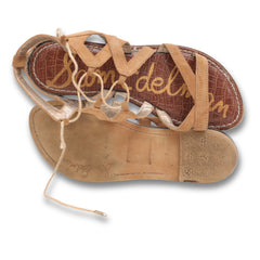 "Sam Edelman" Strappy Laceup Flats