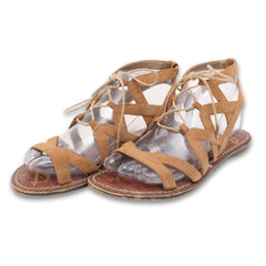 "Sam Edelman" Strappy Laceup Flats