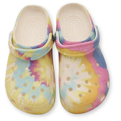 Crocs Classic Tie-Dye Graphic Clogs