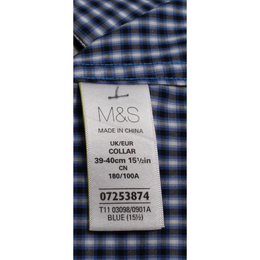M&S Tailored Fit Formal Shirt
