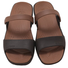 Crocs Cleo Two Strap Round Toe Sandals