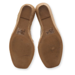 Steve Madden Transparent Strap Woven Wedges