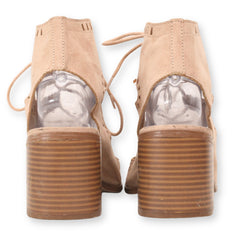 MOSSIMO SUPPLY CO LaceUp Gladiator Block Heels