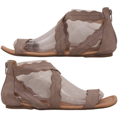 Maurices Women scalloped strap Sandal