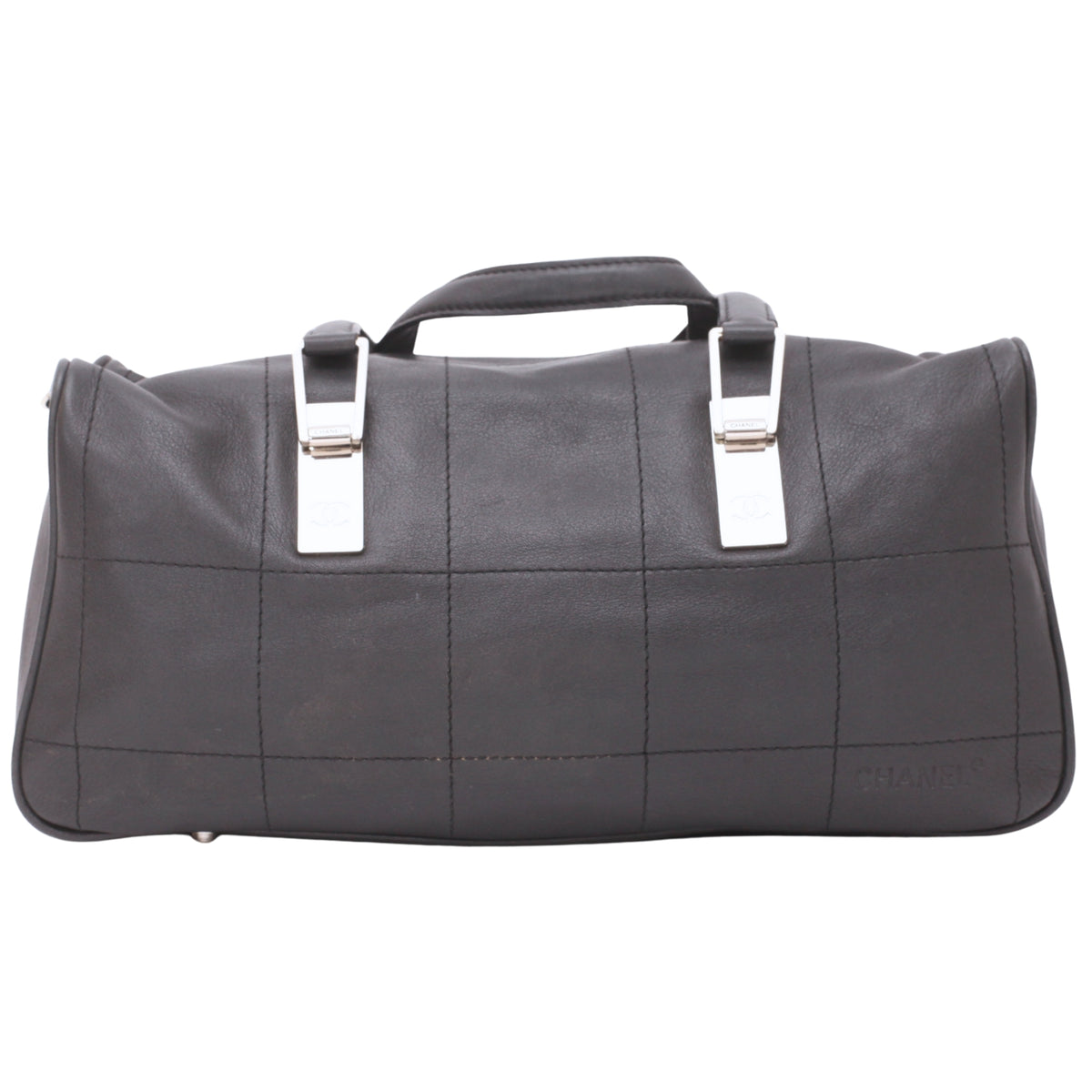 CHANEL Chocolate Bar Bowling Bag