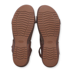 Harssidanzar Leather Ring-Toe Men's Sandal
