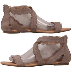 Maurices Women scalloped strap Sandal