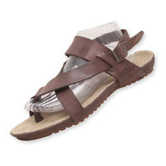 Harssidanzar Leather Ring-Toe Men's Sandal