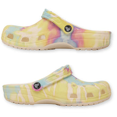 Crocs Classic Tie-Dye Graphic Clogs